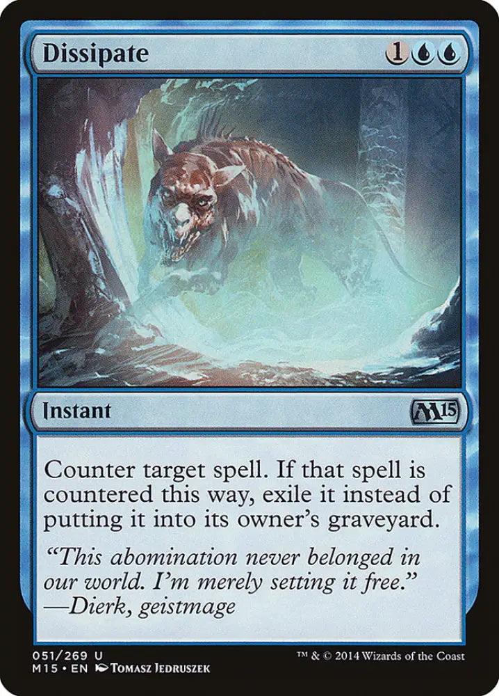 Dissipate [Magic 2015] - MTG Single