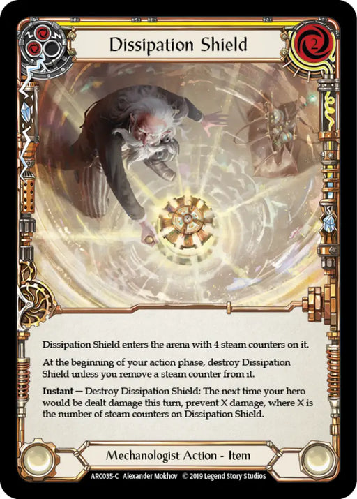 Dissipation Shield [Arcane Rising 1st Edition] 1st Edition Normal - Flesh And Blood Single