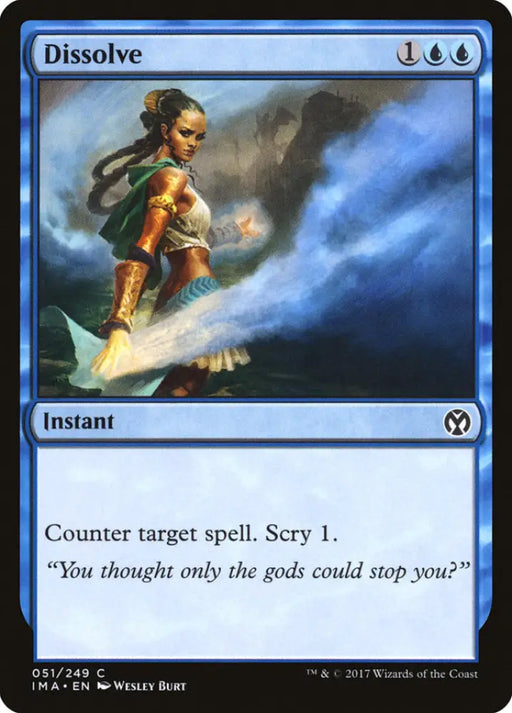 Dissolve [Iconic Masters] - MTG Single