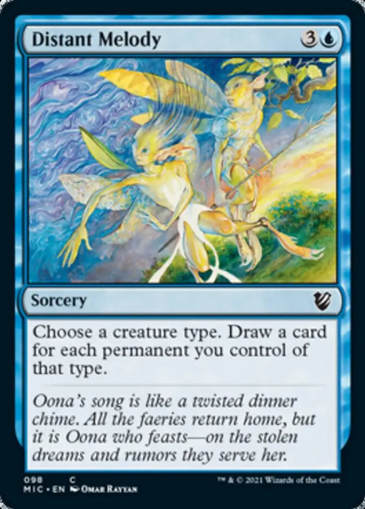 Distant Melody [Innistrad: Midnight Hunt Commander] - MTG Single