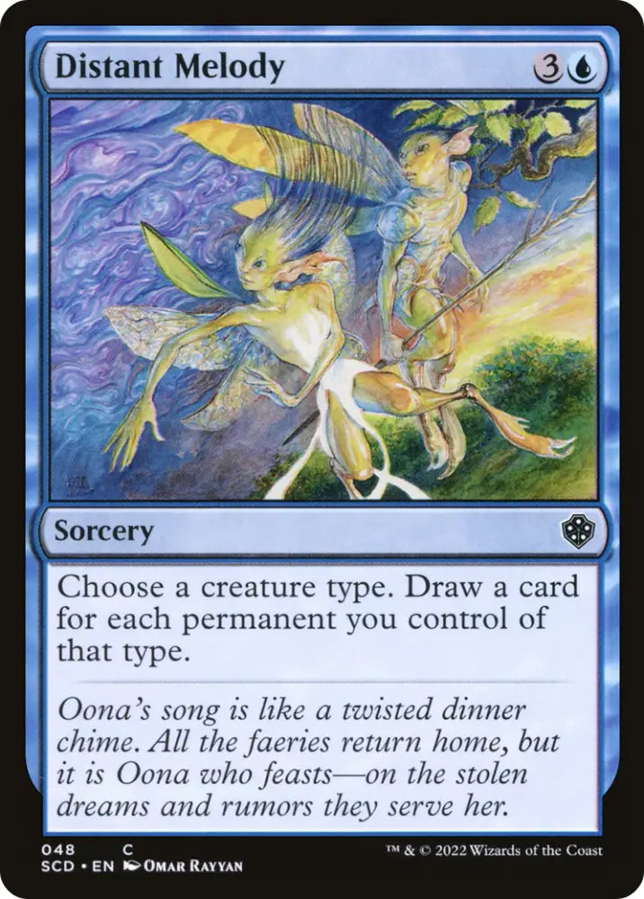 Distant Melody [Starter Commander Decks] - MTG Single