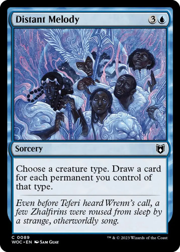 Distant Melody [Wilds of Eldraine Commander] - MTG Single