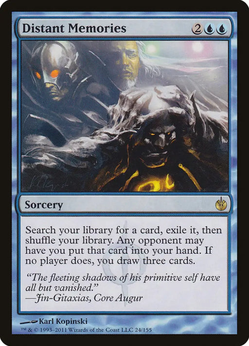 Distant Memories [Mirrodin Besieged] - MTG Single