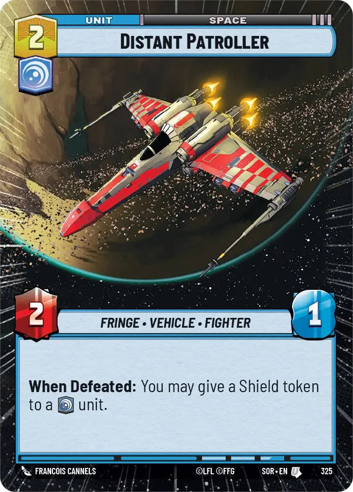 Distant Patroller (Hyperspace) (325) [Spark of Rebellion] - Star Wars: Unlimited Single