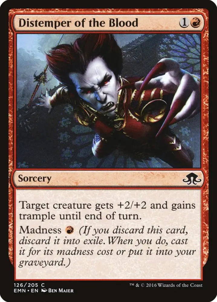 Distemper of the Blood [Eldritch Moon] - MTG Single