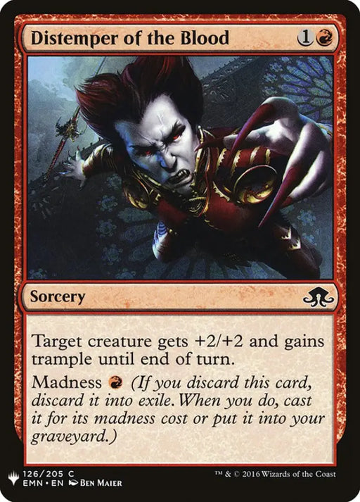 Distemper of the Blood [Mystery Booster] - MTG Single