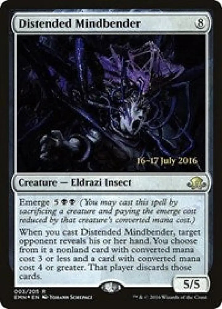Distended Mindbender (3) [Prerelease Cards]