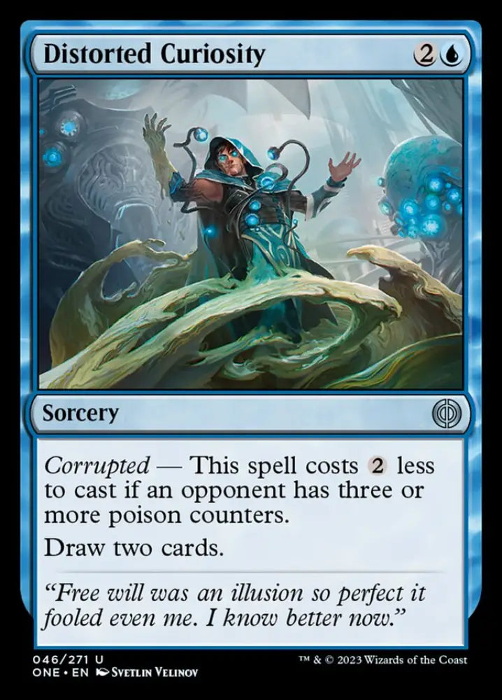 Distorted Curiosity [Phyrexia: All Will Be One] - MTG Single