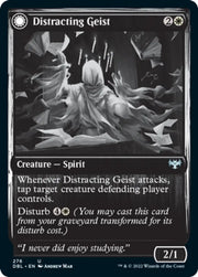Distracting Geist // Clever Distraction [Innistrad: Double Feature] - MTG Single