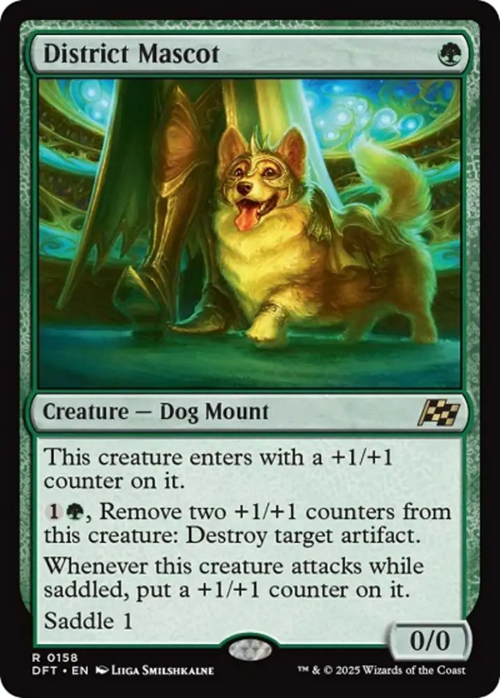 District Mascot [Aetherdrift] - MTG Single