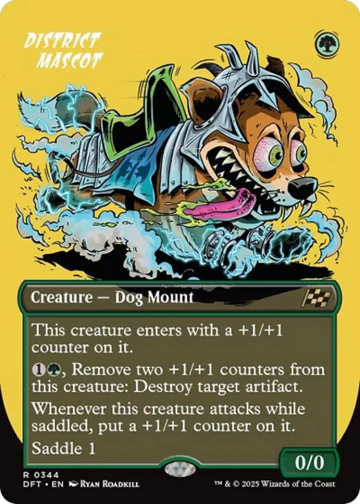 District Mascot (Borderless) [Aetherdrift] - MTG Single