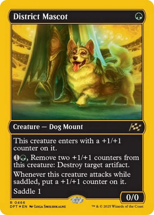 District Mascot (First-Place Foil) [Aetherdrift] - MTG Single