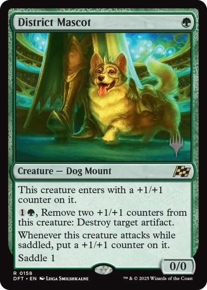 District Mascot (Promo Pack) [Aetherdrift Promos] - MTG Single