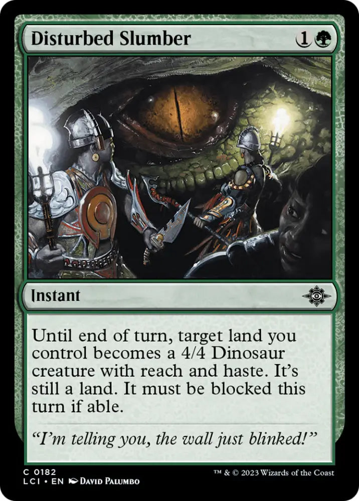 Disturbed Slumber [The Lost Caverns of Ixalan] - MTG Single