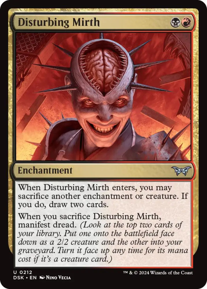 Disturbing Mirth [Duskmourn: House of Horror] - MTG Single