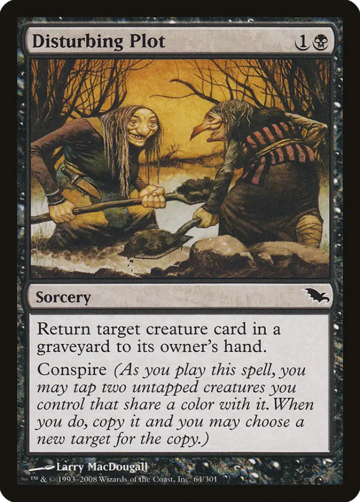 Disturbing Plot [Shadowmoor] - MTG Single