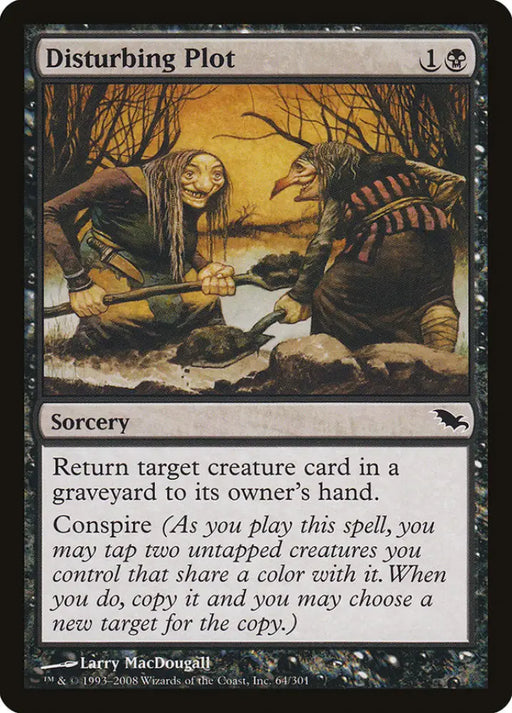 Disturbing Plot [Shadowmoor] - MTG Single