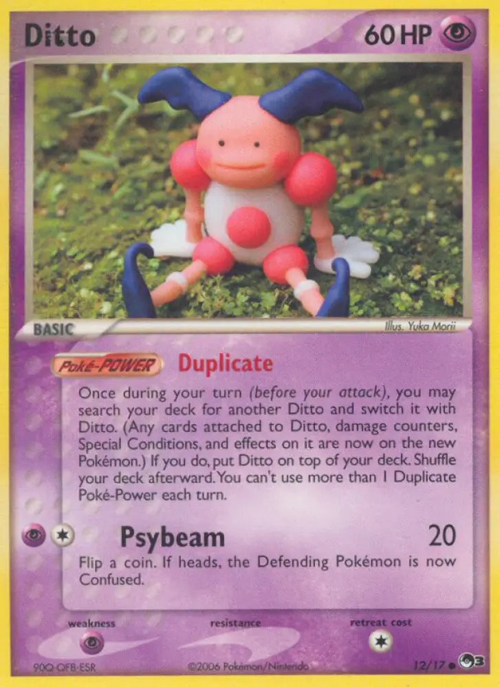 Ditto (12/17) [POP Series 3] - Pokemon Single