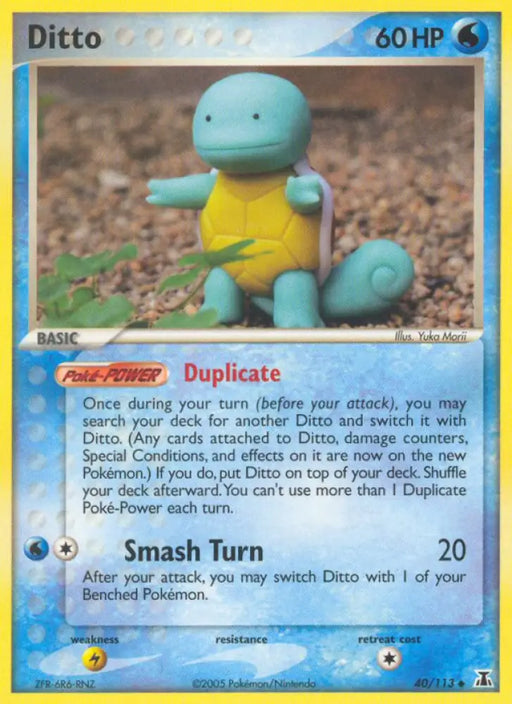 Ditto (40/113) [EX: Delta Species] - Pokemon Single