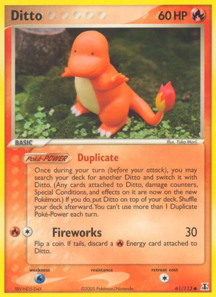 Ditto (61/113) [EX: Delta Species] - Pokemon Single