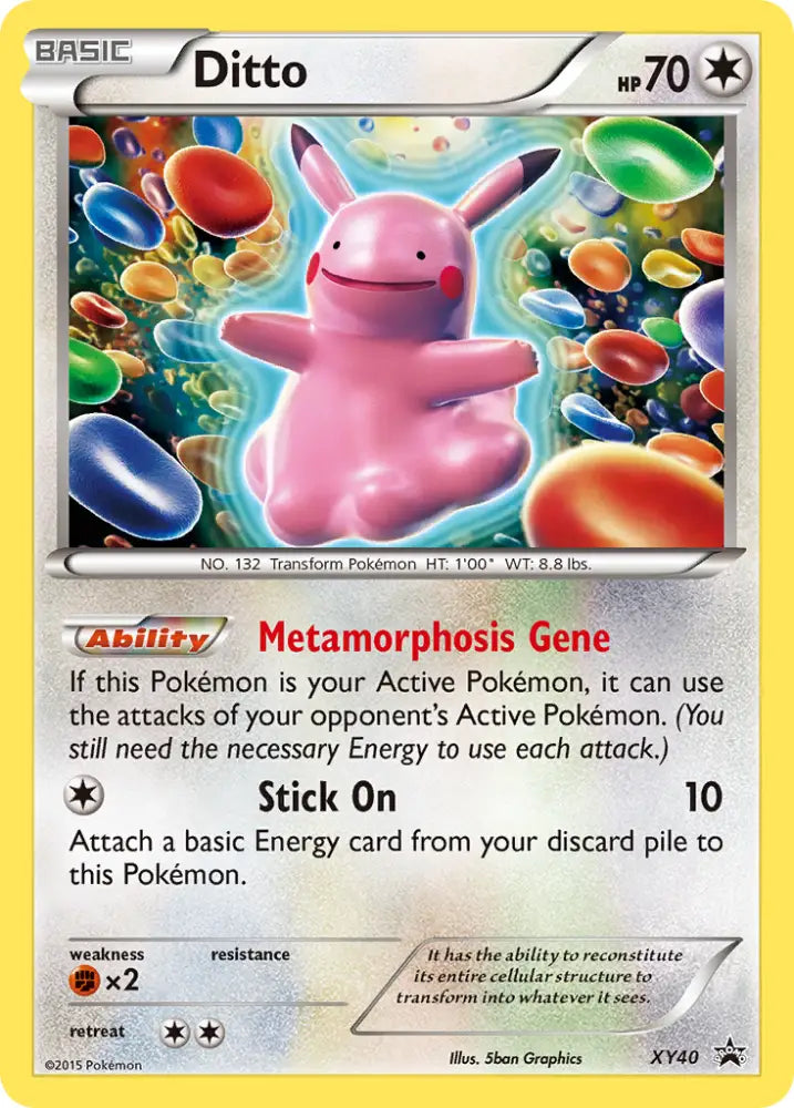 Ditto (XY40) [XY: Black Star Promos] - Pokemon Single