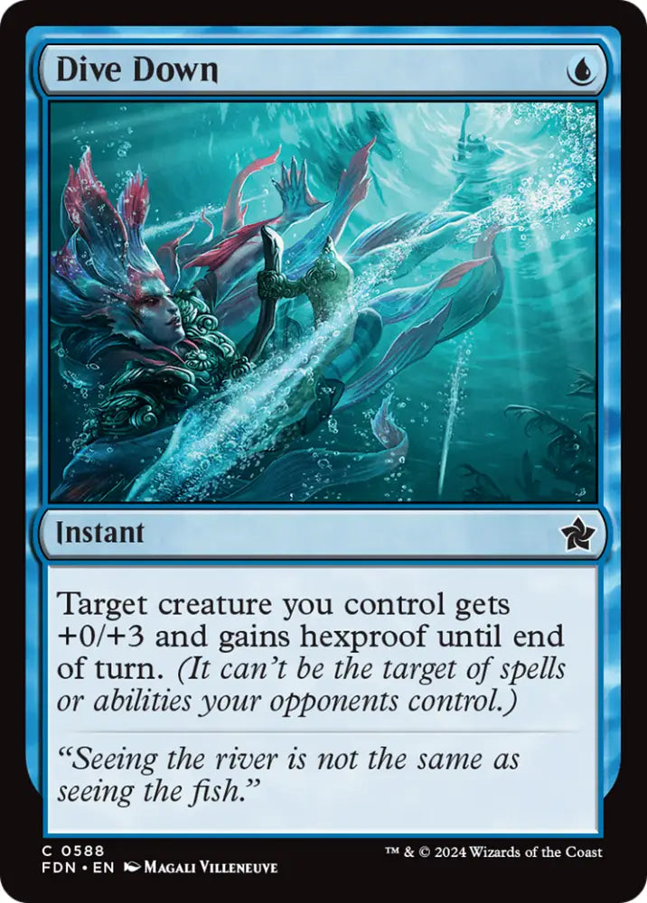 Dive Down [Foundations] - MTG Single