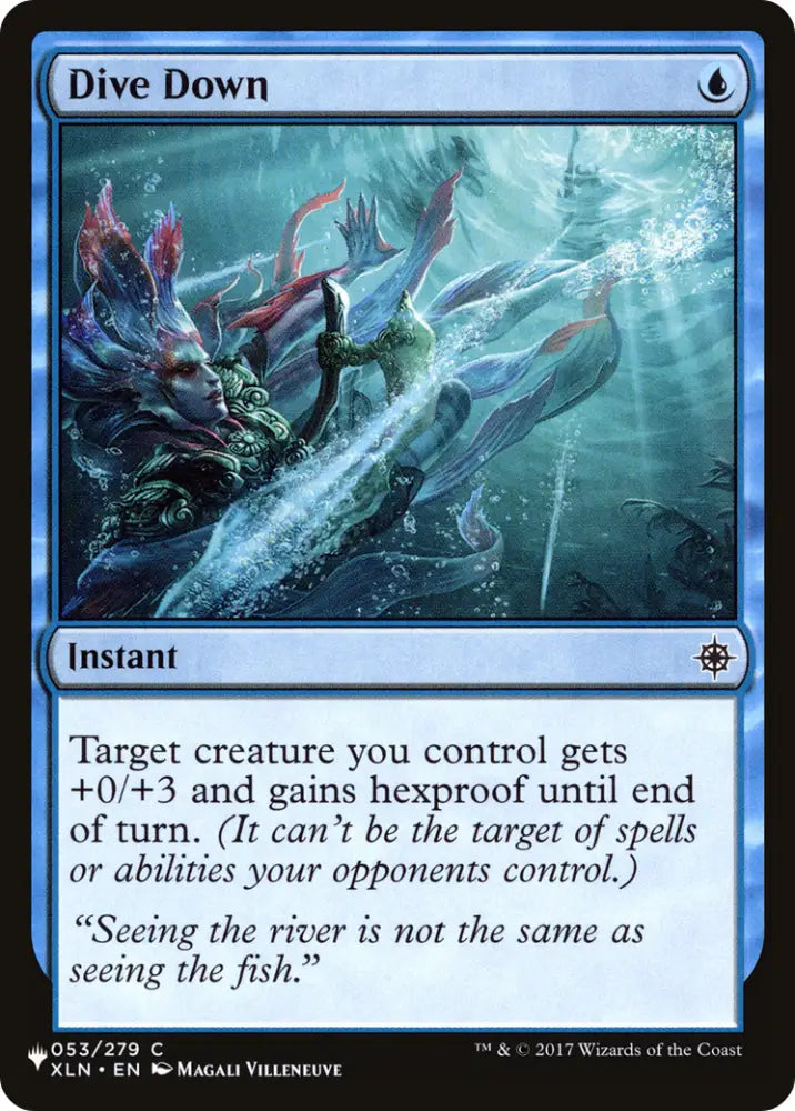 Dive Down [The List] - MTG Single