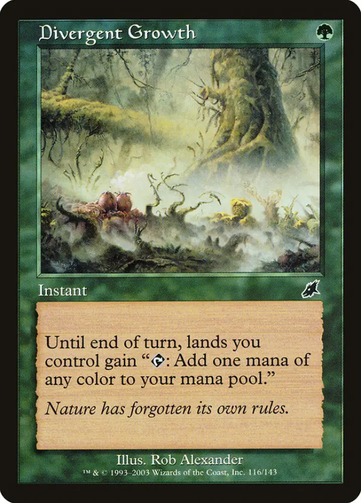 Divergent Growth [Scourge] - MTG Single