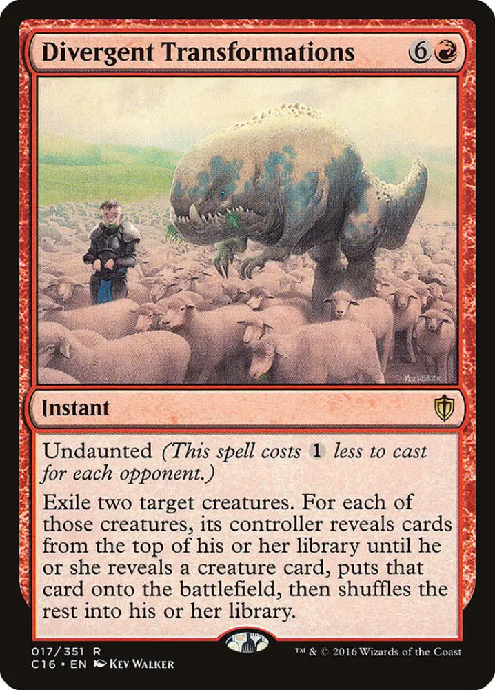 Divergent Transformations [Commander 2016] - MTG Single
