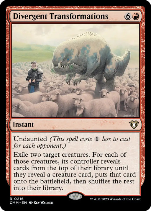 Divergent Transformations [Commander Masters] - MTG Single
