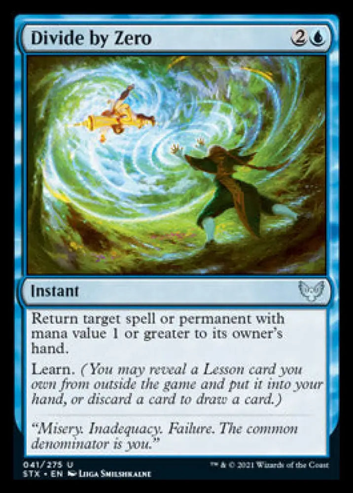 Divide by Zero [Strixhaven: School of Mages] - MTG Single