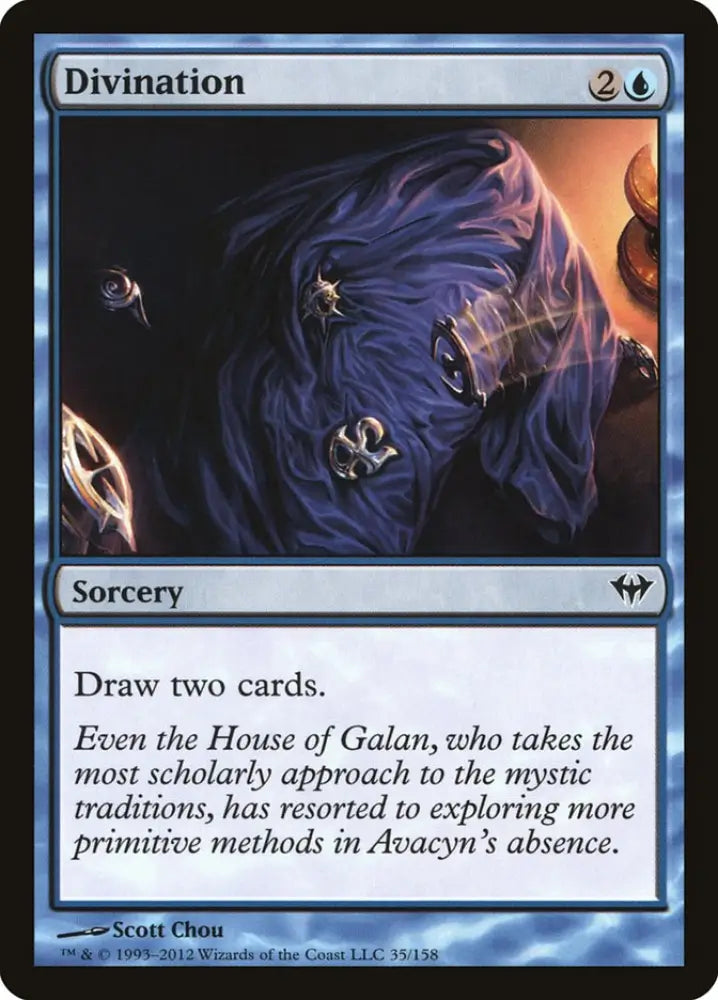 Divination [Dark Ascension] - MTG Single
