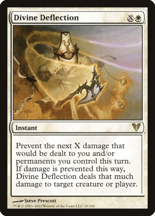 Divine Deflection [Avacyn Restored] - MTG Single