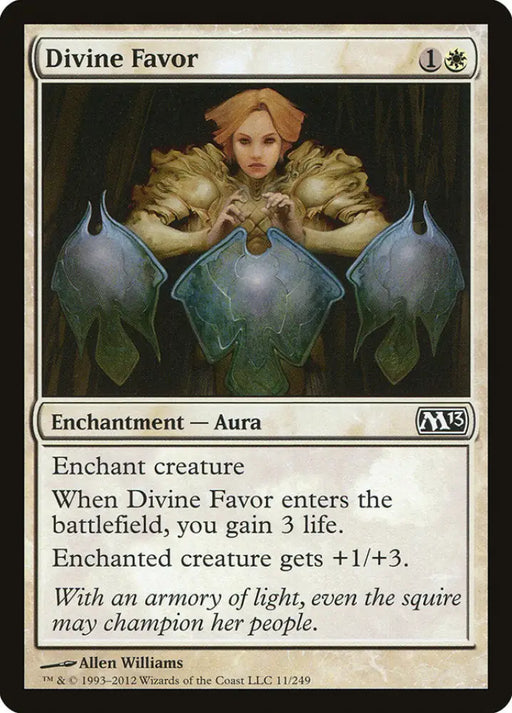 Divine Favor [Magic 2013] - MTG Single