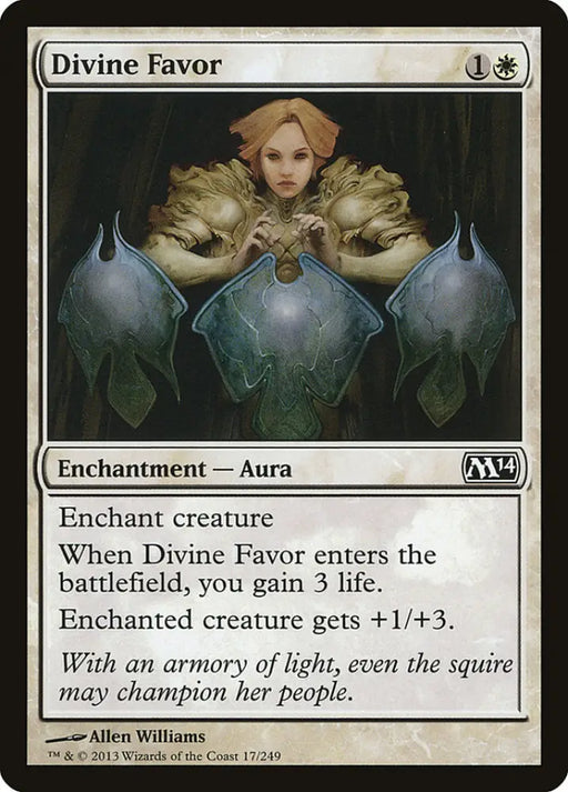 Divine Favor [Magic 2014] - MTG Single