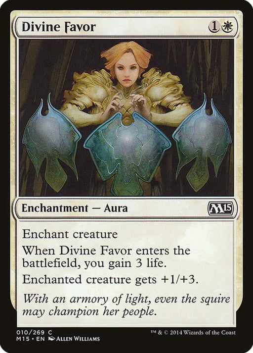 Divine Favor [Magic 2015] - MTG Single