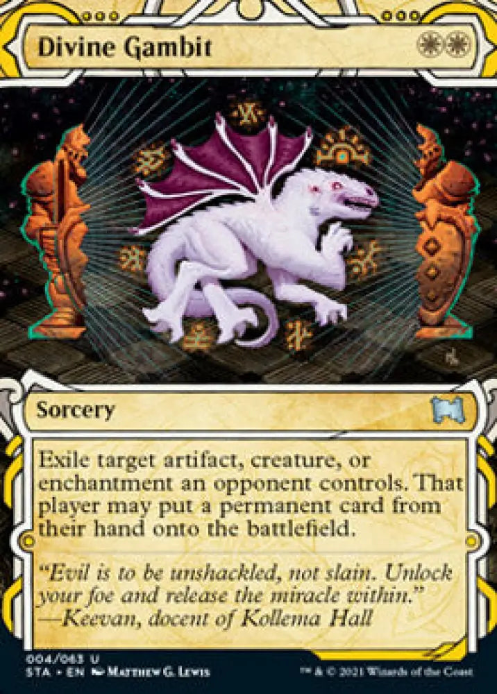 Divine Gambit [Strixhaven: School of Mages Mystical Archive] - MTG Single
