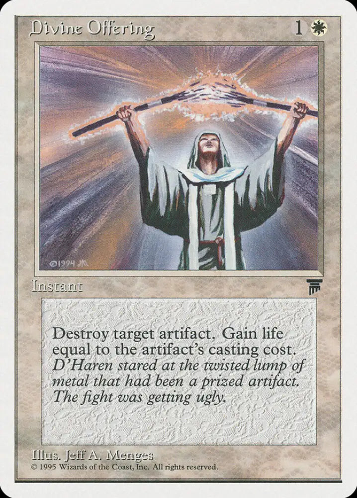 Divine Offering [Chronicles] - MTG Single