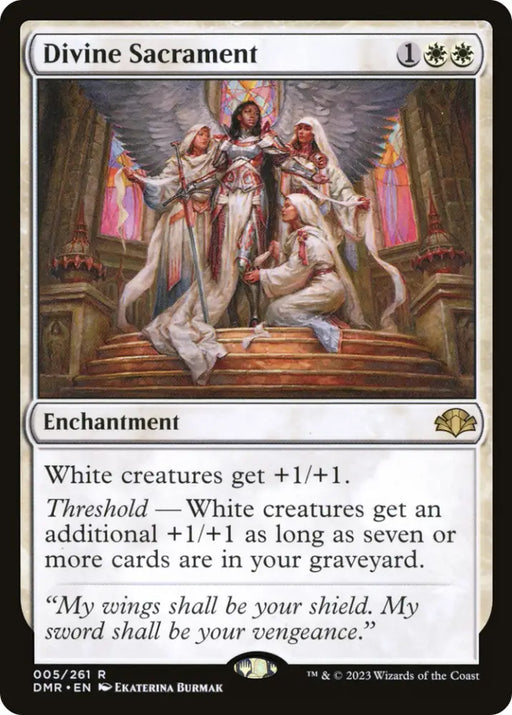 Divine Sacrament [Dominaria Remastered] - MTG Single