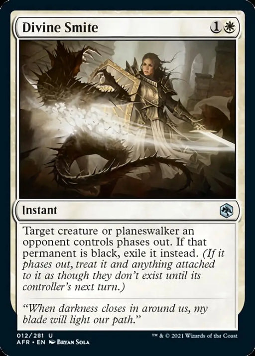 Divine Smite [Dungeons & Dragons: Adventures in the Forgotten Realms] - MTG Single