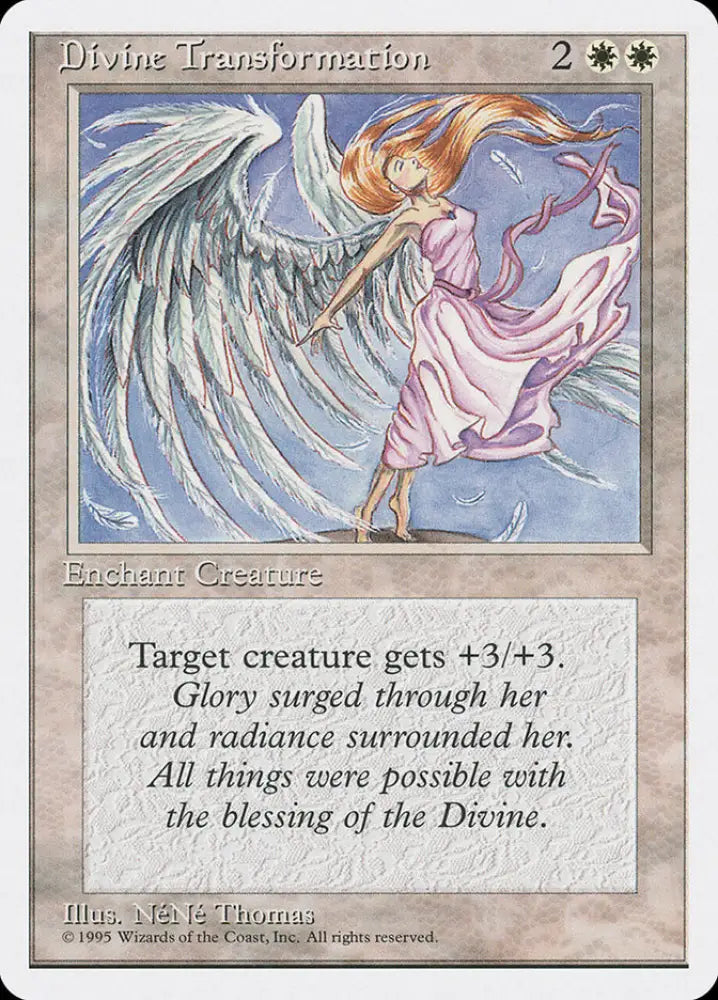 Divine Transformation [Fourth Edition] - MTG Single