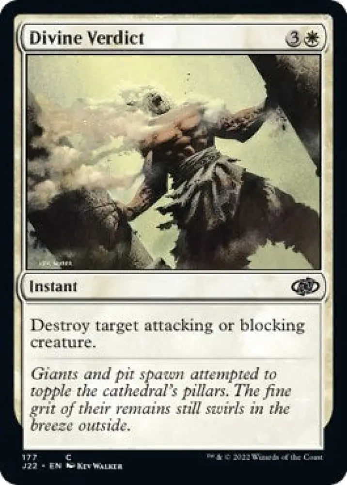 Divine Verdict [Jumpstart 2022] - MTG Single