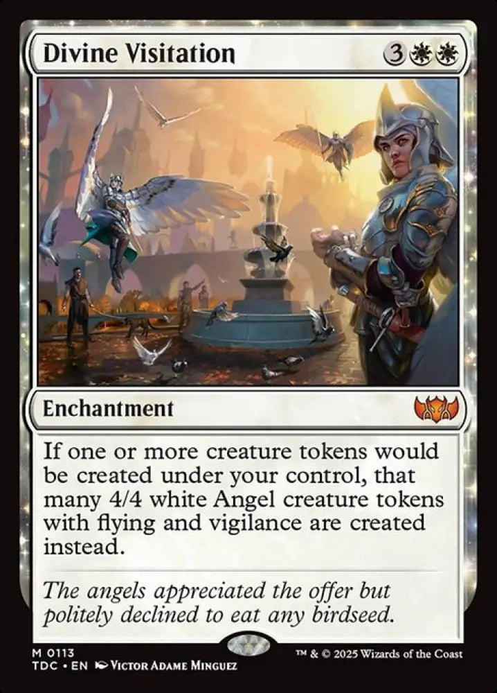 Divine Visitation (113) [Tarkir: Dragonstorm Commander]