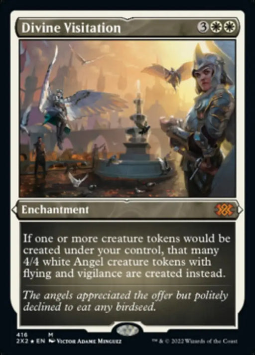 Divine Visitation (Foil Etched) [Double Masters 2022] - MTG Single