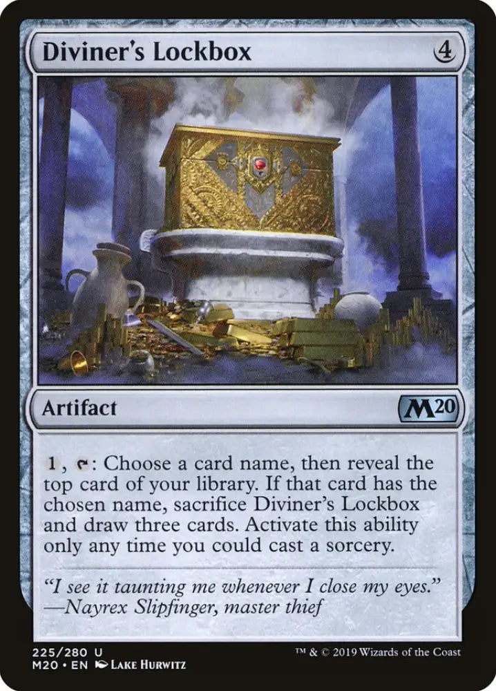 Diviner’s Lockbox [Core Set 2020] - MTG Single