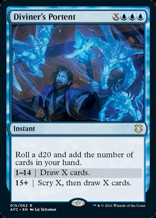 Diviner’s Portent [Dungeons & Dragons: Adventures in the Forgotten Realms Commander] - MTG Single