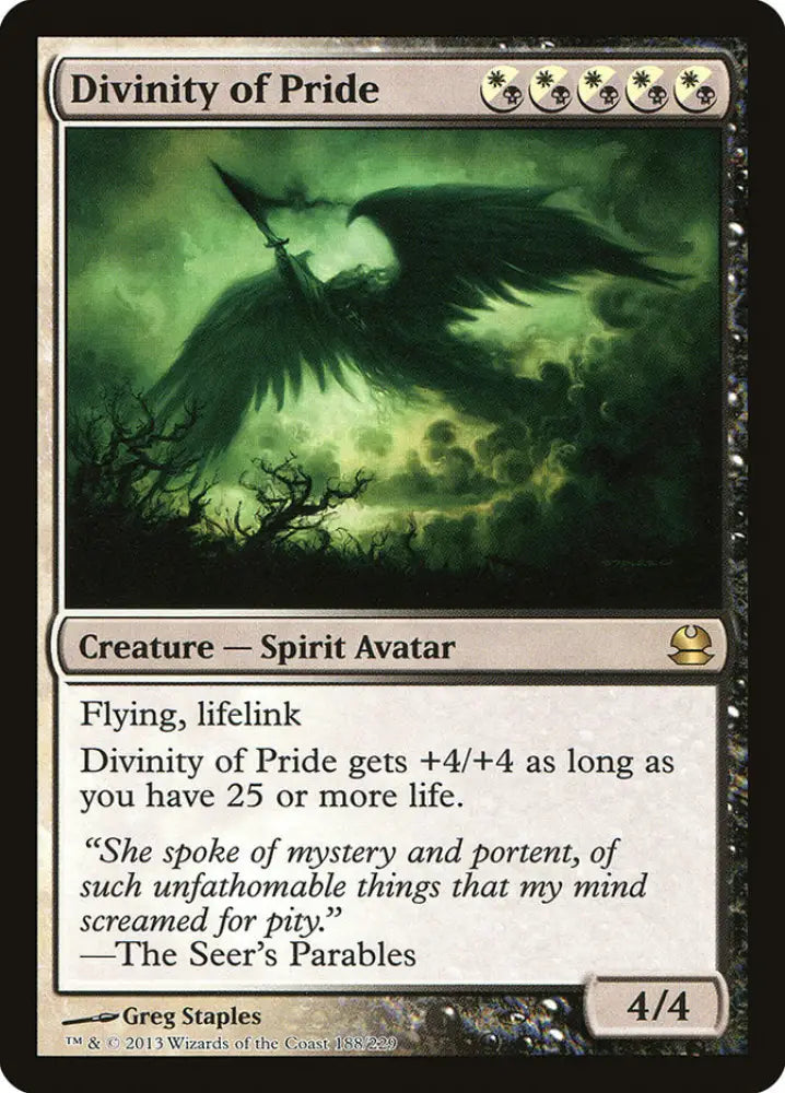 Divinity of Pride [Modern Masters] - MTG Single