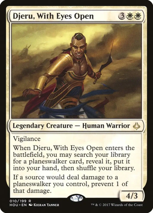 Djeru With Eyes Open [Hour of Devastation] - MTG Single