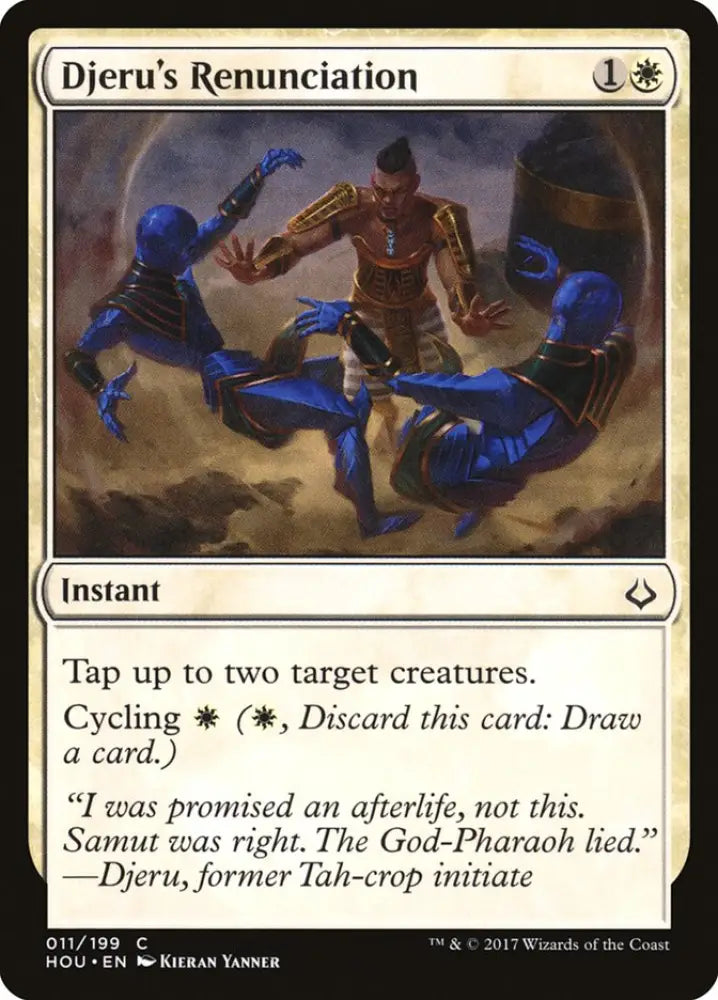 Djeru’s Renunciation [Hour of Devastation] - MTG Single