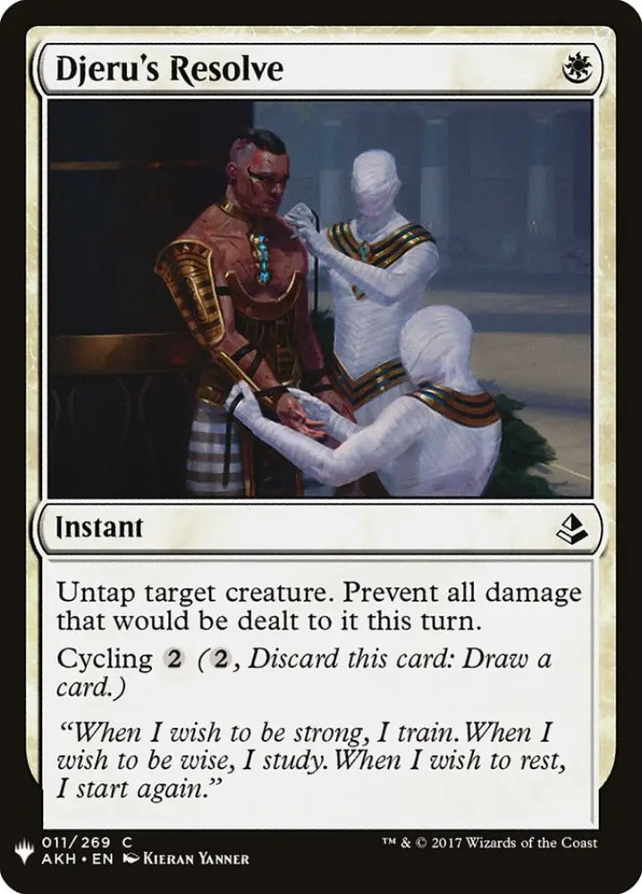 Djeru’s Resolve [Mystery Booster] - MTG Single
